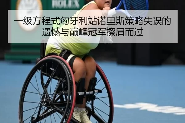 一级方程式匈牙利站诺里斯策略失误的遗憾与巅峰冠军擦肩而过